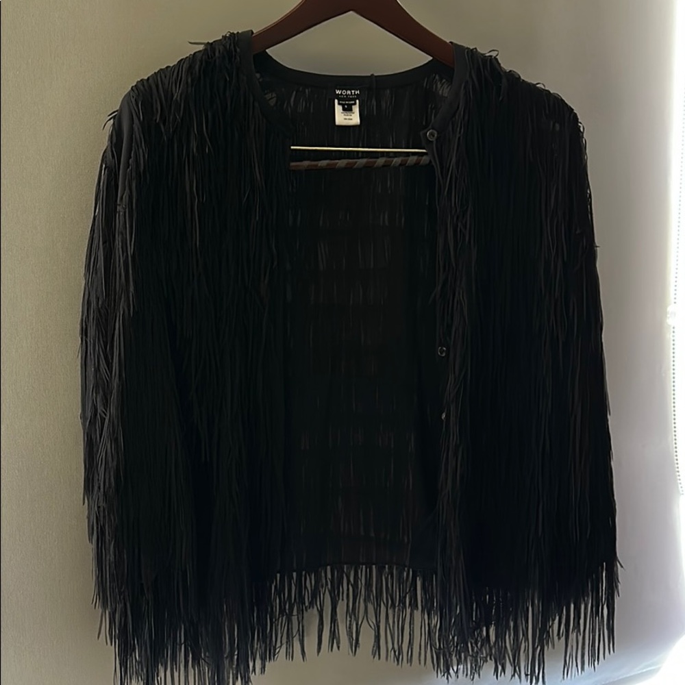 Black Fringe jacket